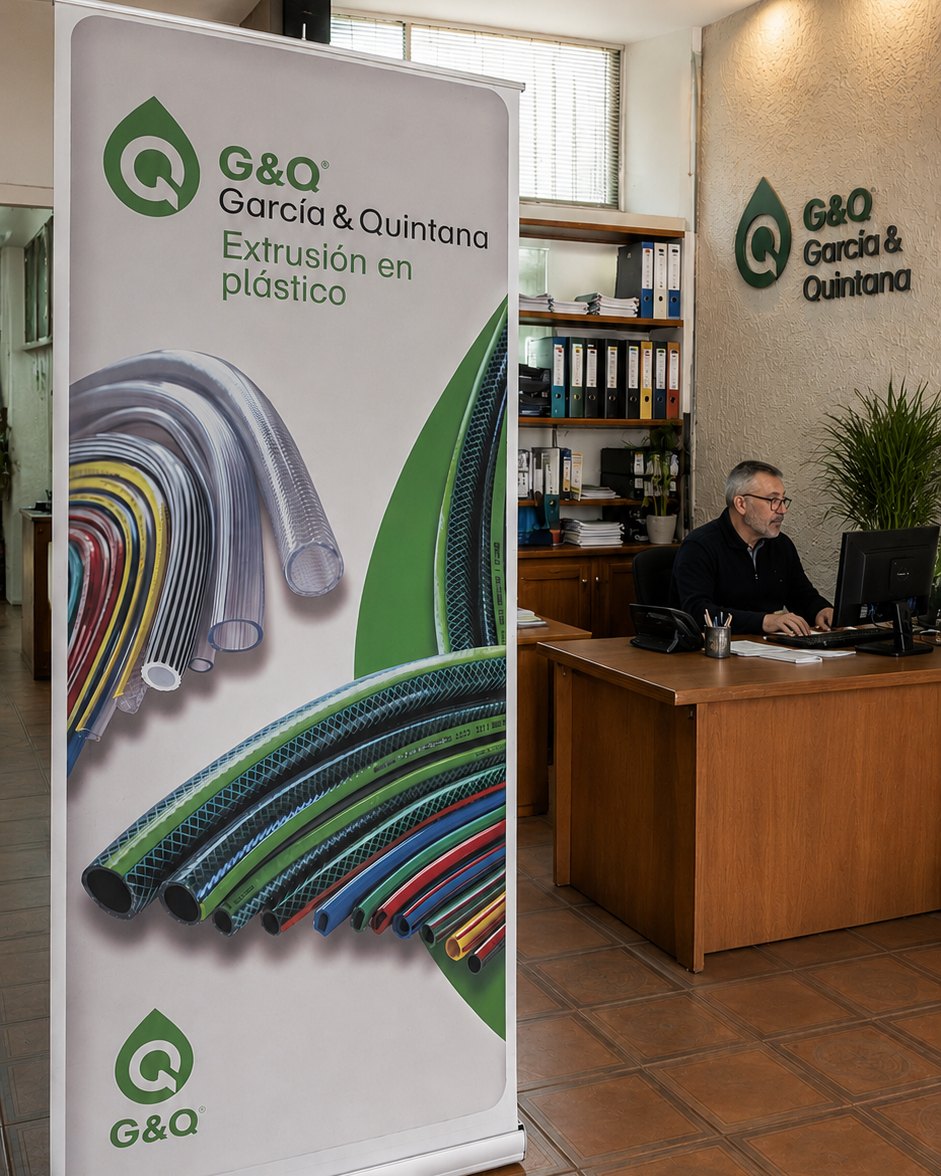 Oficina de García & Quintana con el sector de atención al cliente